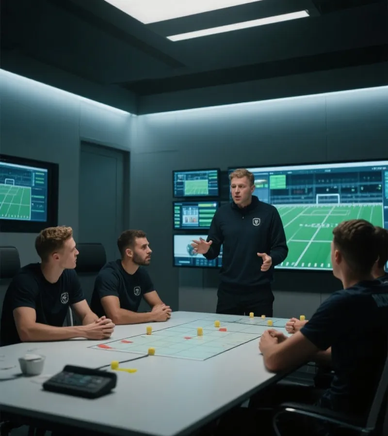 世界杯赛前战术分析场景